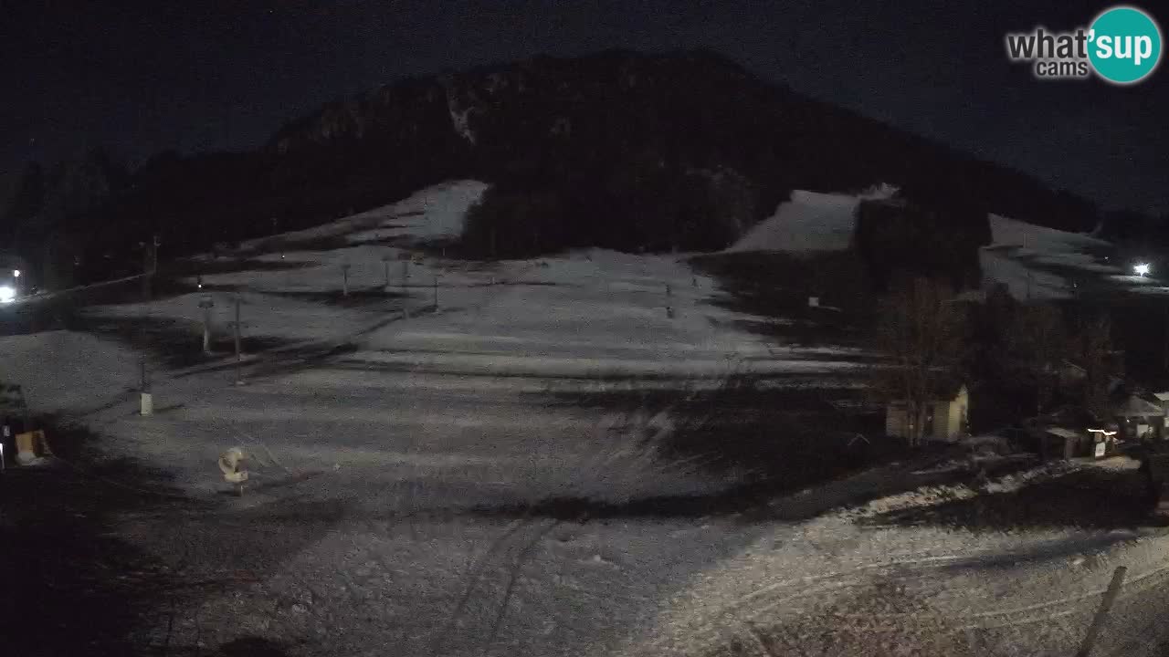 Meteo Kranjska Gora webcam | Piste da sci Kekec – Mojca – Rožle