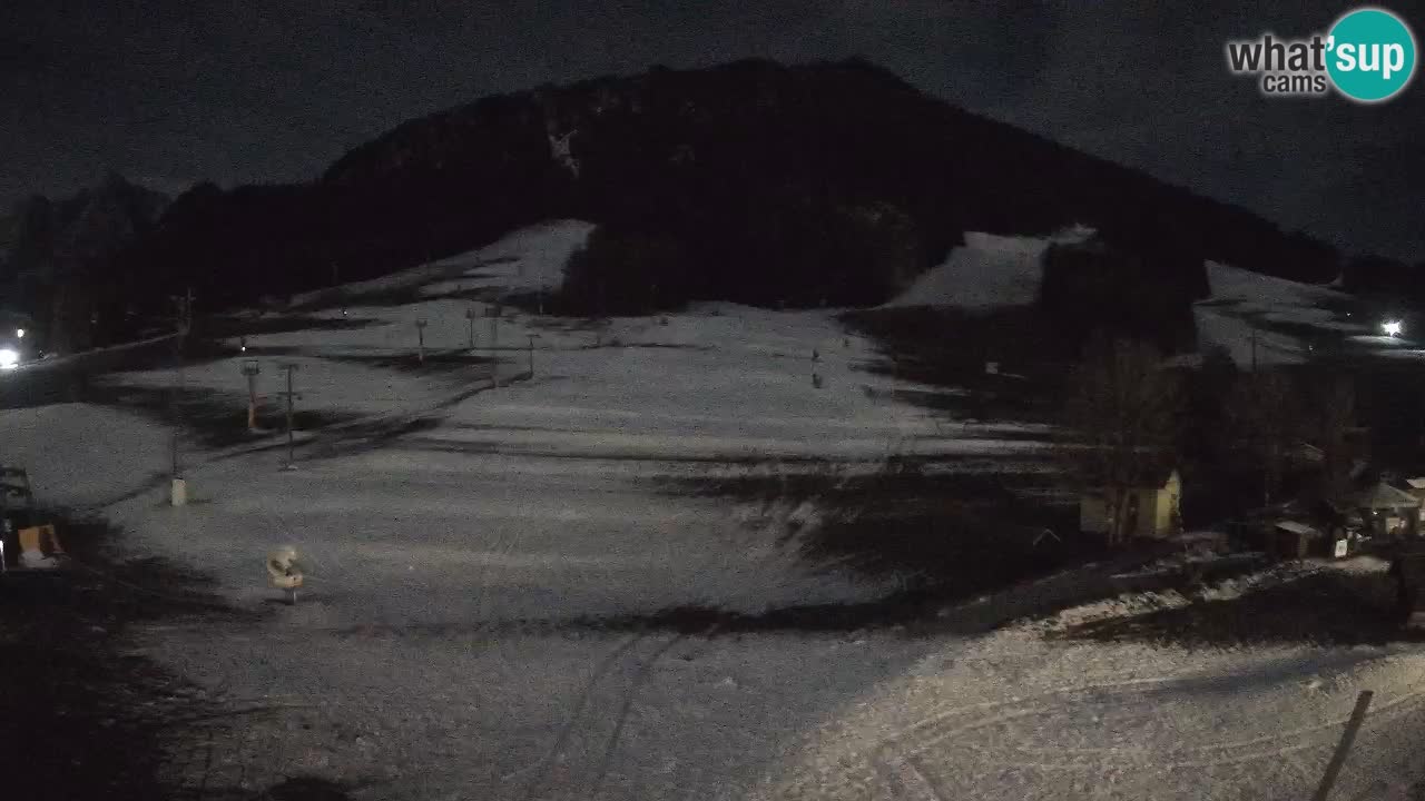 Meteo Kranjska Gora webcam | Piste da sci Kekec – Mojca – Rožle