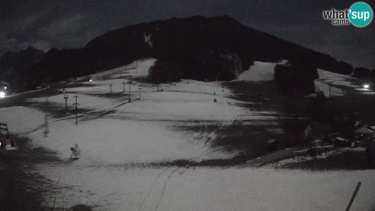 Meteo Kranjska Gora webcam | Piste da sci Kekec – Mojca – Rožle