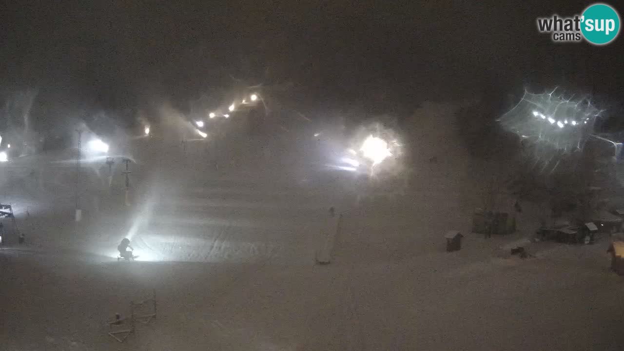 Kranjska Gora Slowenien webcam | Skigebiet Mojca – Rožle – Kekec