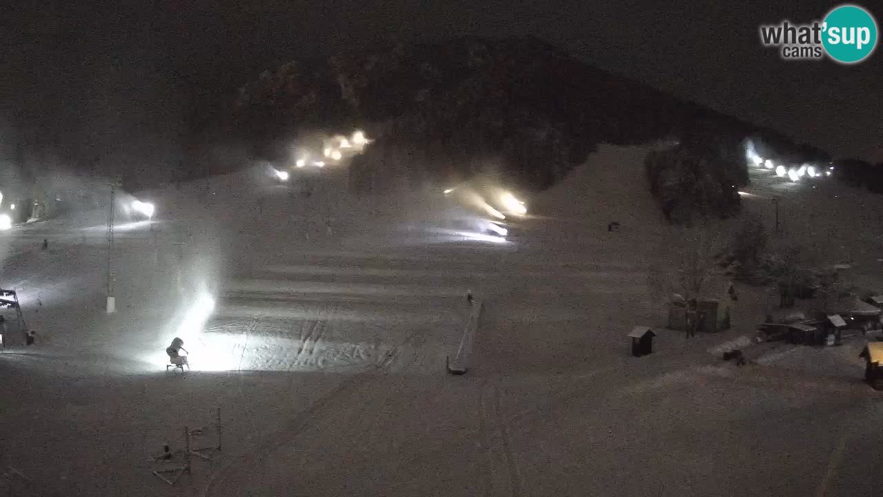 Kranjska Gora Slowenien webcam | Skigebiet Mojca – Rožle – Kekec