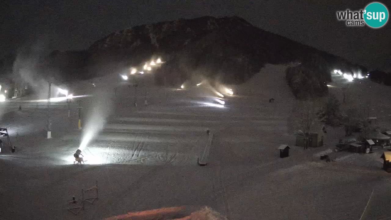 Kranjska Gora Slowenien webcam | Skigebiet Mojca – Rožle – Kekec