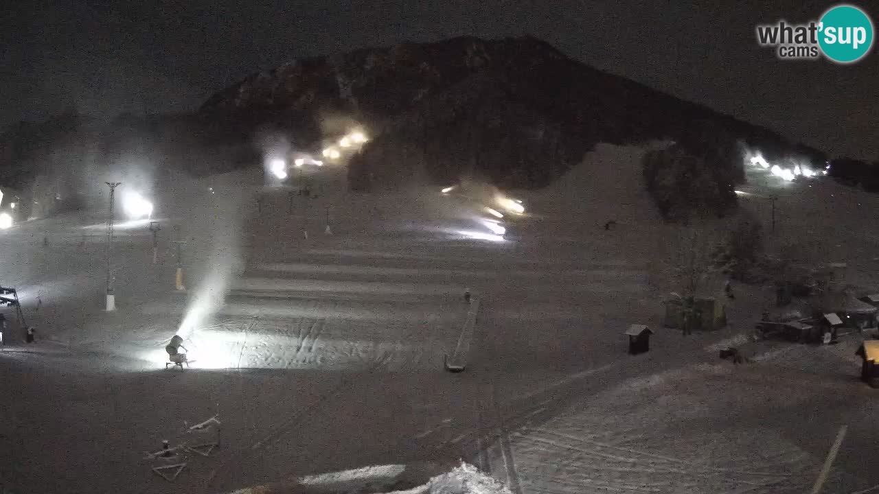 Kranjska Gora Slowenien webcam | Skigebiet Mojca – Rožle – Kekec