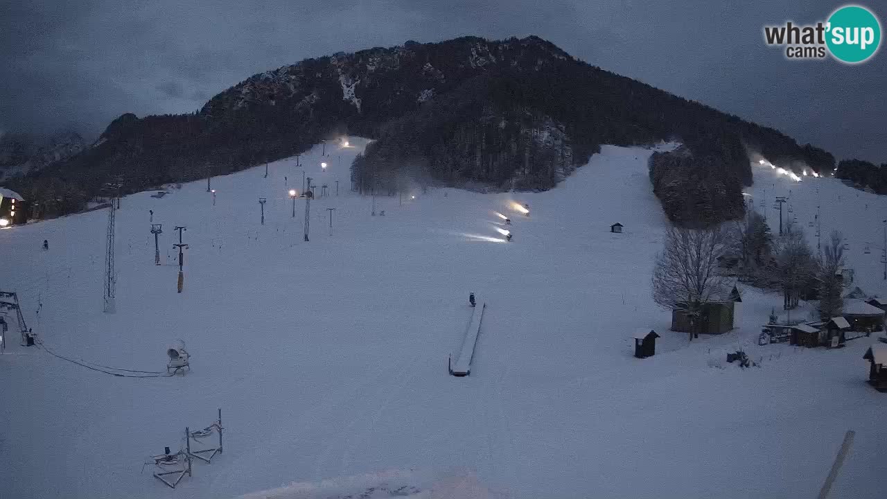 Kranjska Gora Slowenien webcam | Skigebiet Mojca – Rožle – Kekec