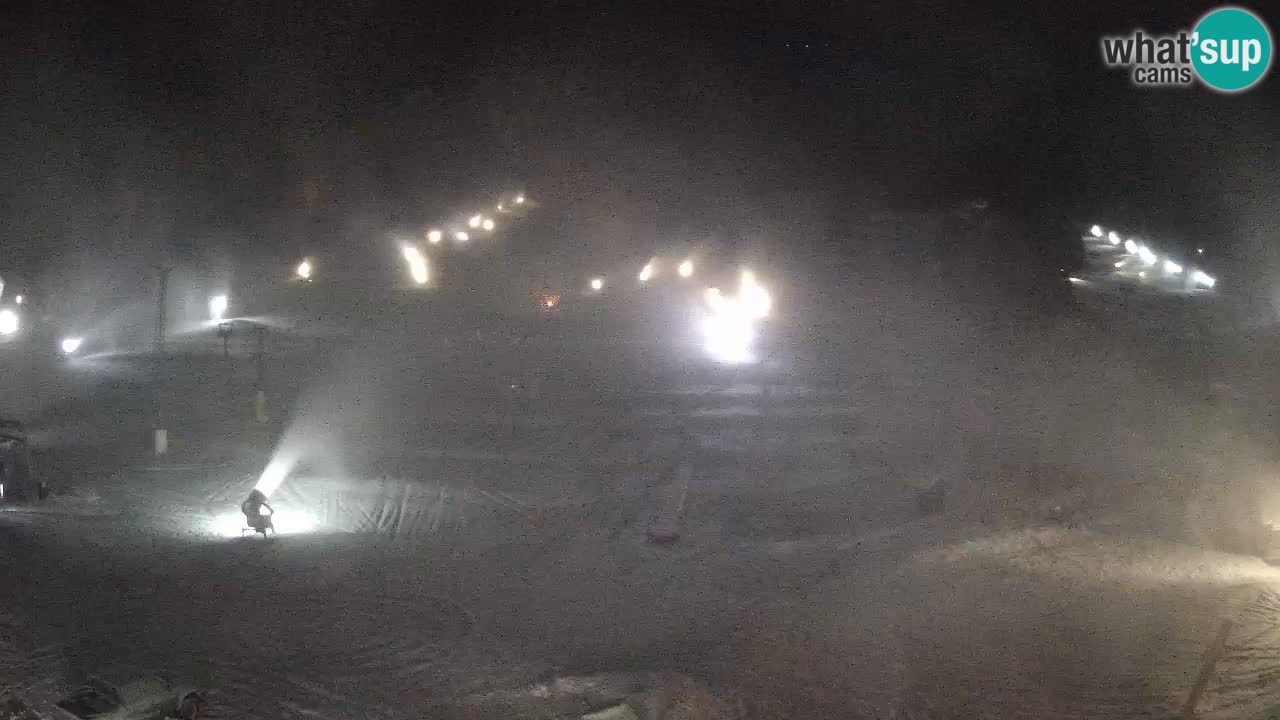 Meteo Kranjska Gora webcam | Piste da sci Kekec – Mojca – Rožle