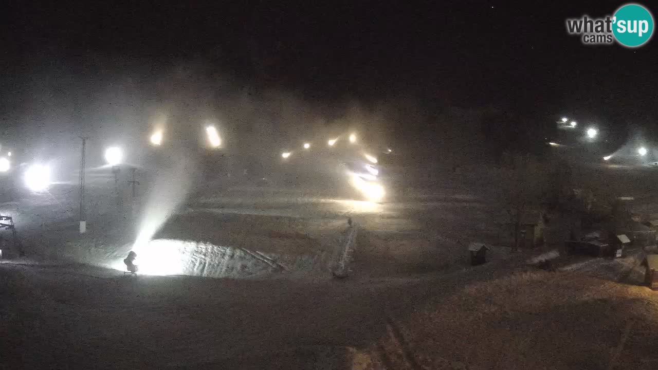 Meteo Kranjska Gora webcam | Piste da sci Kekec – Mojca – Rožle