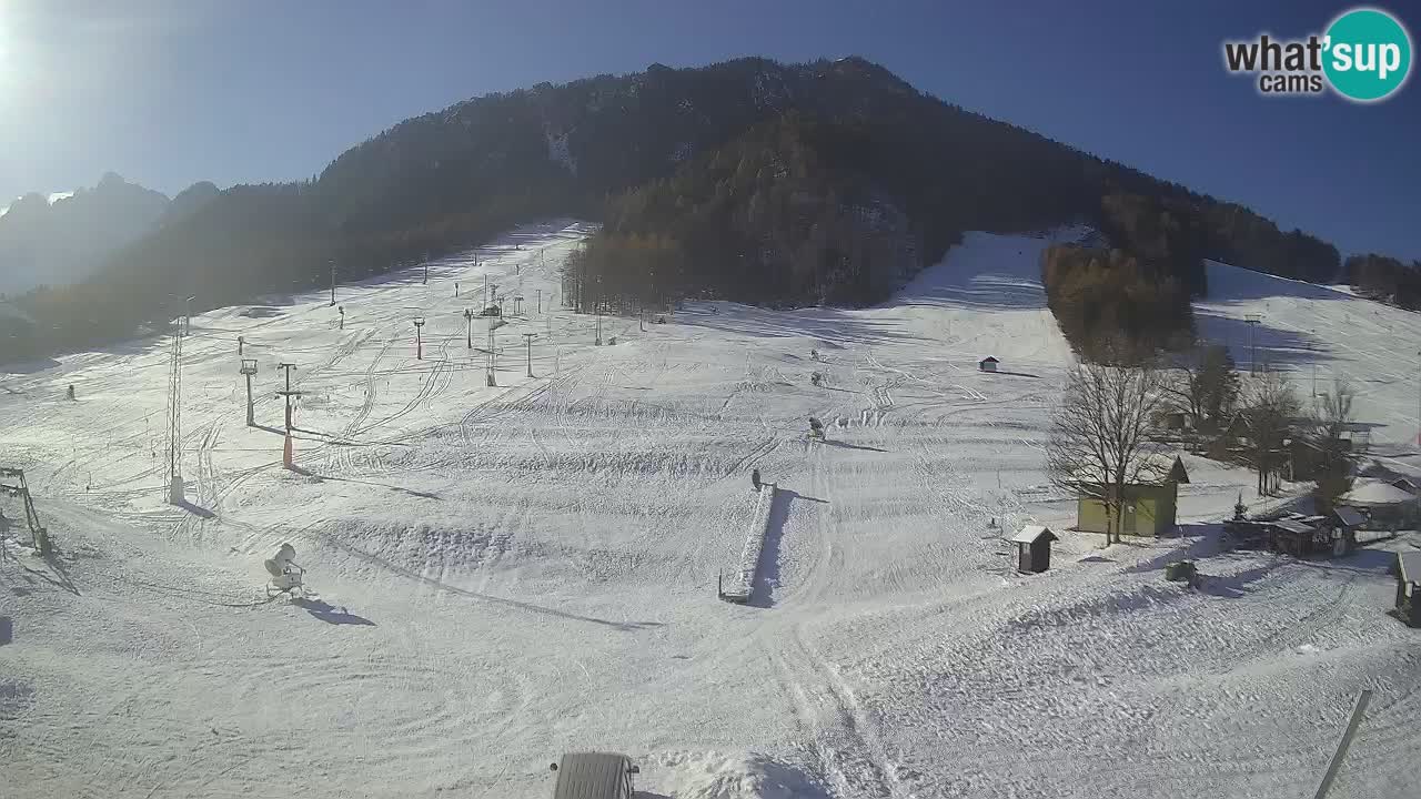 Kranjska Gora Slowenien webcam | Skigebiet Mojca – Rožle – Kekec