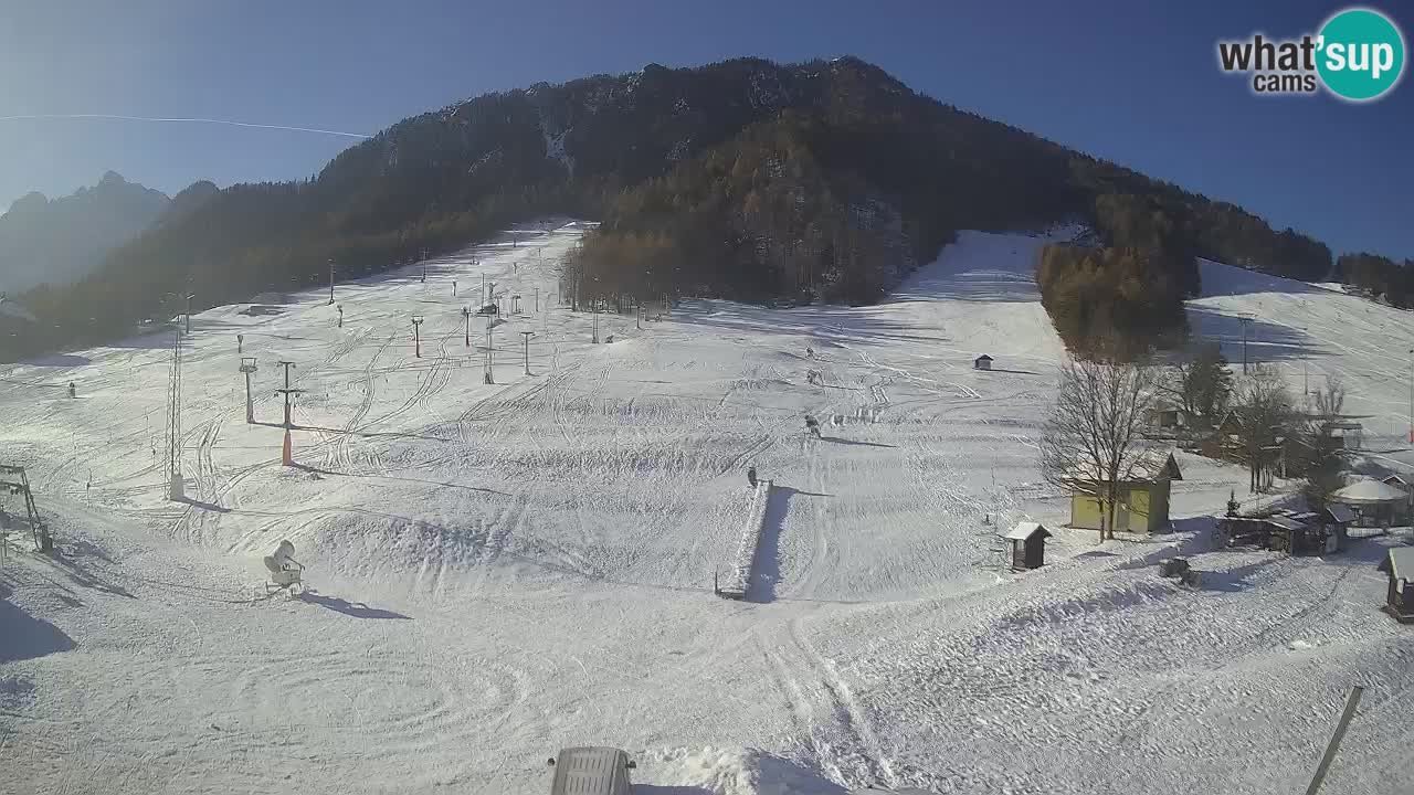 Kranjska Gora Slowenien webcam | Skigebiet Mojca – Rožle – Kekec