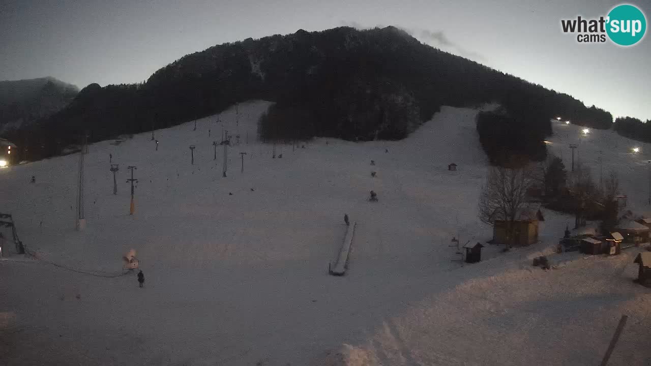 Meteo Kranjska Gora webcam | Piste da sci Kekec – Mojca – Rožle