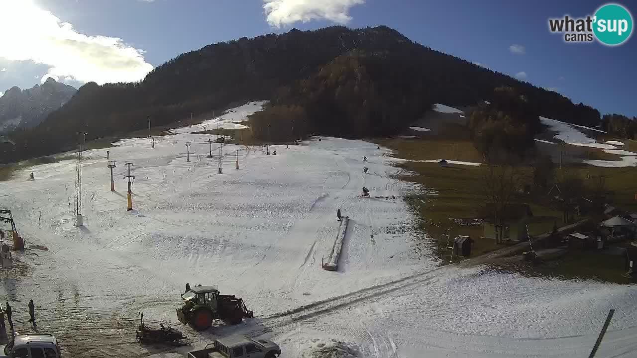 Kranjska Gora Slowenien webcam | Skigebiet Mojca – Rožle – Kekec