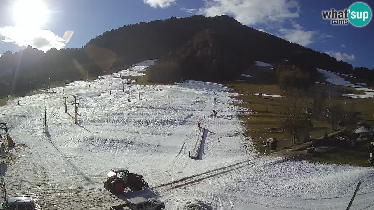 Meteo Kranjska Gora webcam | Piste da sci Kekec – Mojca – Rožle