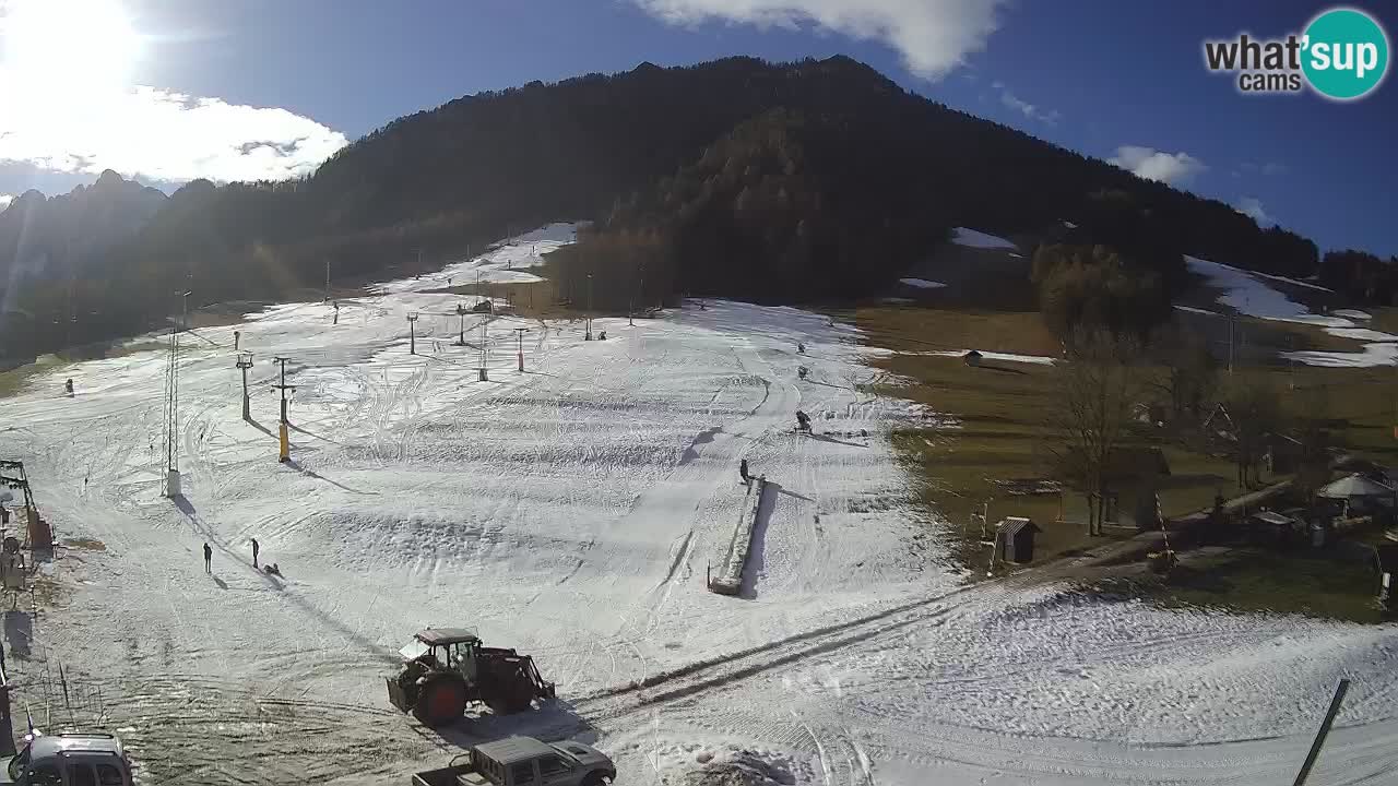 Meteo Kranjska Gora webcam | Piste da sci Kekec – Mojca – Rožle