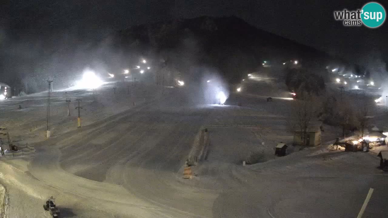 Kranjska Gora Slowenien webcam | Skigebiet Mojca – Rožle – Kekec