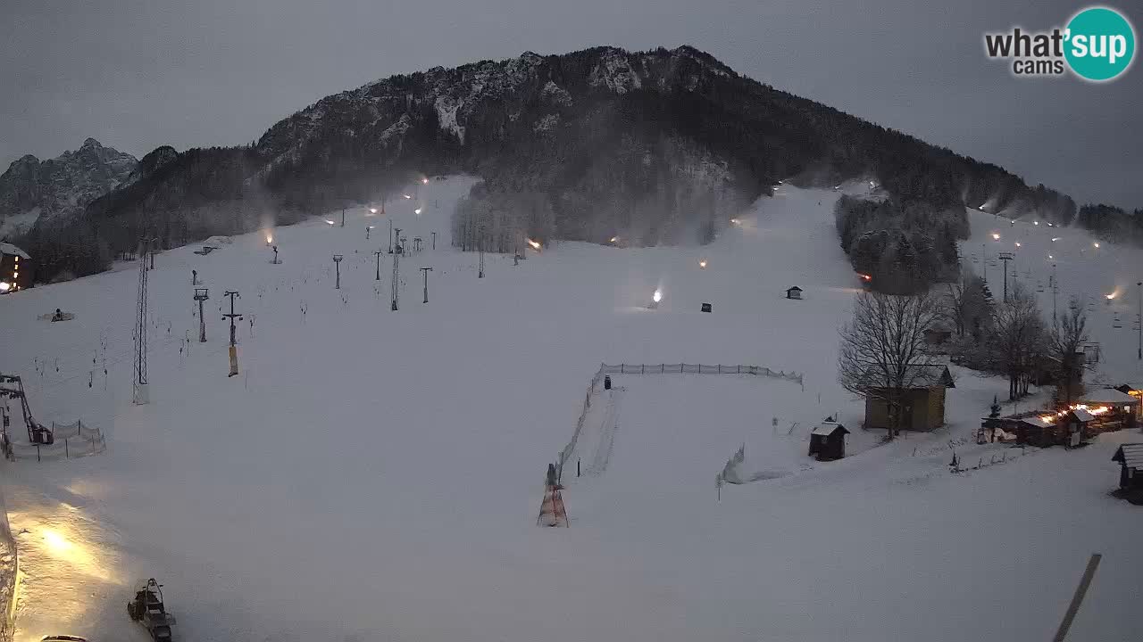 Kranjska Gora Slowenien webcam | Skigebiet Mojca – Rožle – Kekec