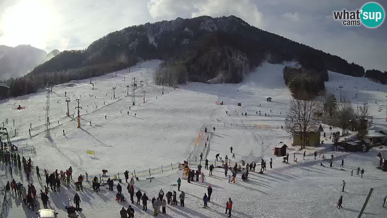 Kranjska Gora Slowenien webcam | Skigebiet Mojca – Rožle – Kekec