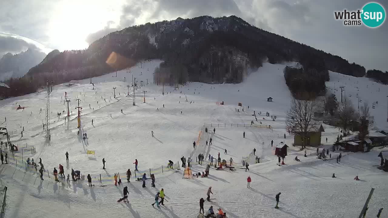 Kranjska Gora Slovénie webcam | Ski Mojca – Rožle – Kekec