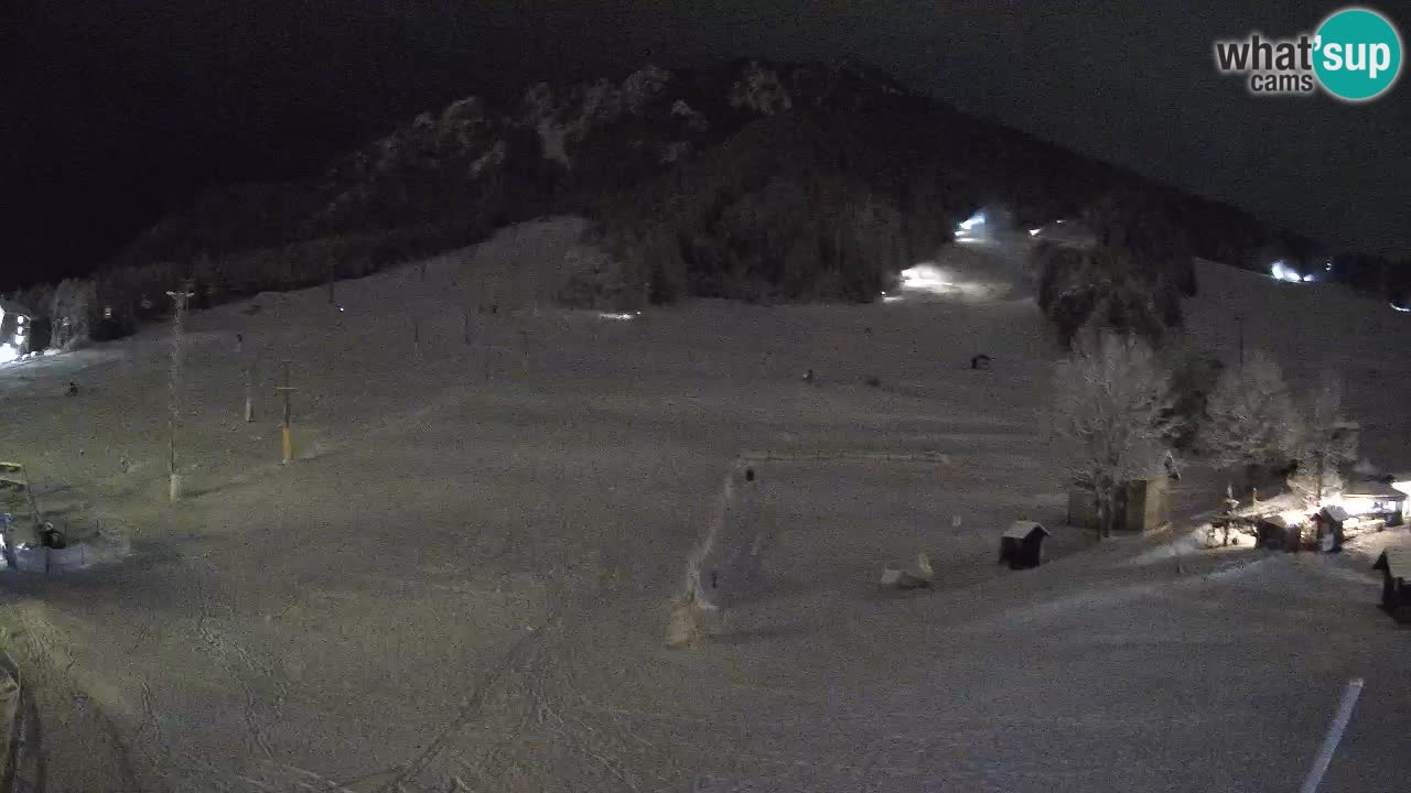 Kranjska Gora Slovénie webcam | Ski Mojca – Rožle – Kekec