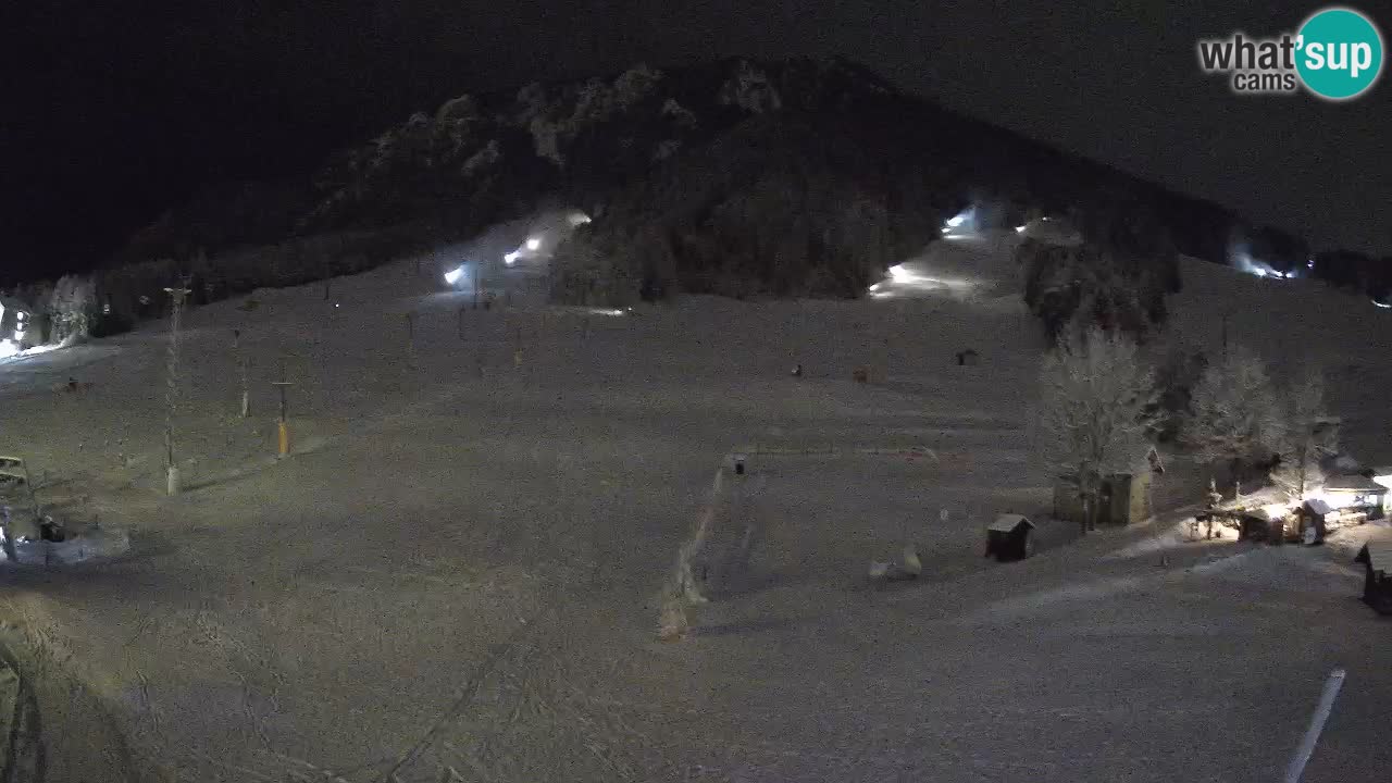 Kranjska Gora Slowenien webcam | Skigebiet Mojca – Rožle – Kekec