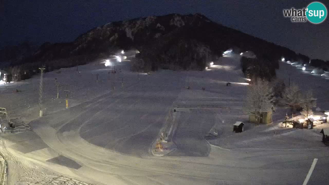 Kranjska Gora Slowenien webcam | Skigebiet Mojca – Rožle – Kekec