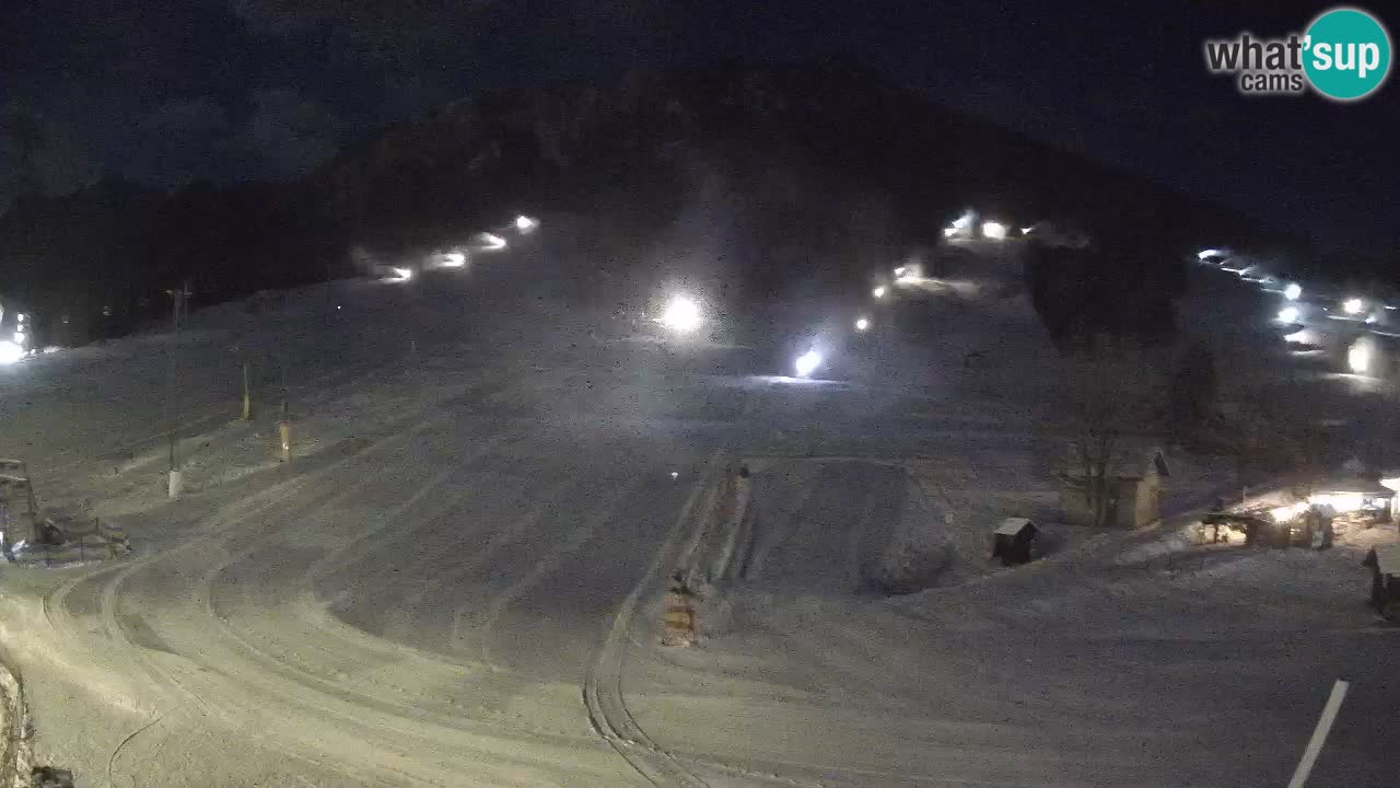 Meteo Kranjska Gora webcam | Piste da sci Kekec – Mojca – Rožle