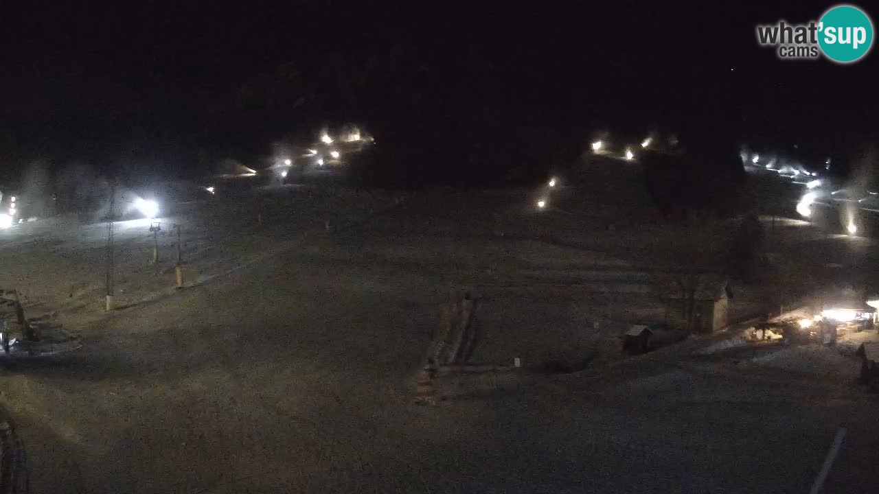 Meteo Kranjska Gora webcam | Piste da sci Kekec – Mojca – Rožle