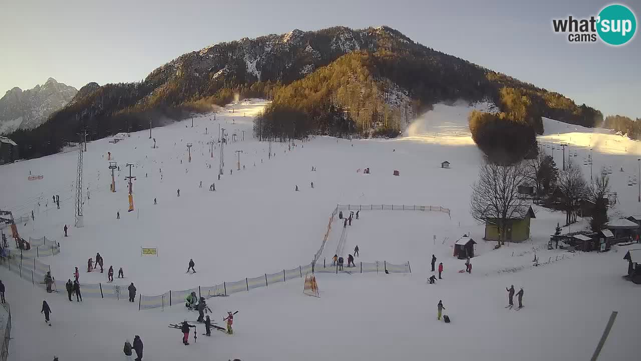 Kranjska Gora Slovénie webcam | Ski Mojca – Rožle – Kekec