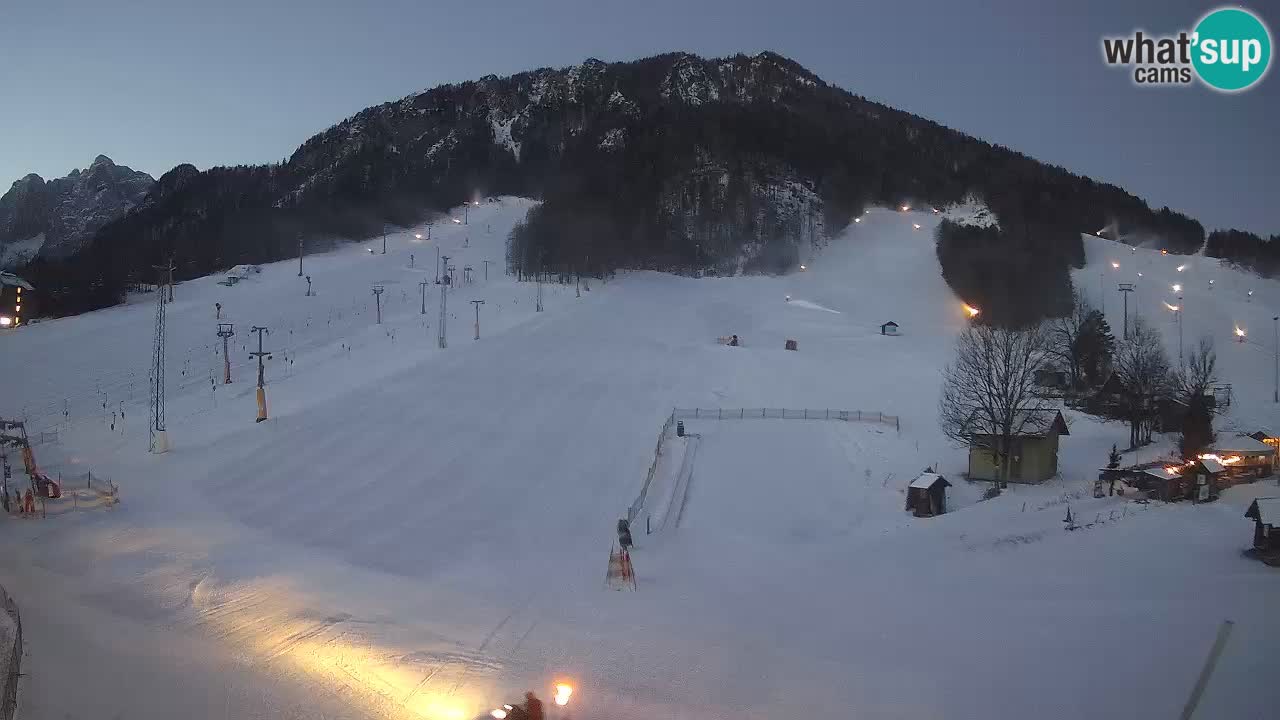 Kranjska Gora Slovénie webcam | Ski Mojca – Rožle – Kekec