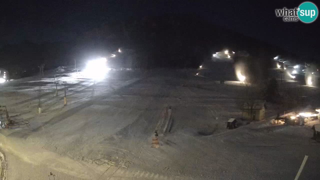 Kranjska Gora Slovénie webcam | Ski Mojca – Rožle – Kekec