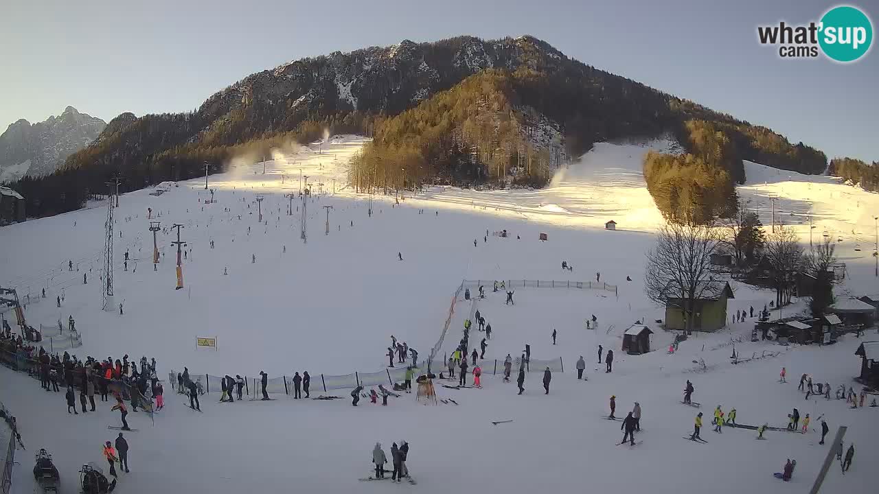 Kranjska Gora Slovénie webcam | Ski Mojca – Rožle – Kekec