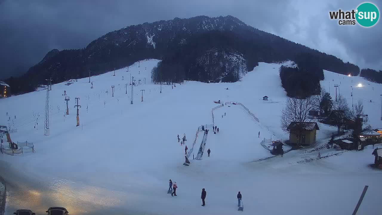 Kranjska Gora Slowenien webcam | Skigebiet Mojca – Rožle – Kekec