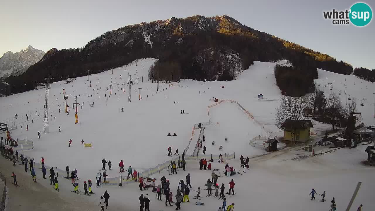 Kranjska Gora Slovénie webcam | Ski Mojca – Rožle – Kekec