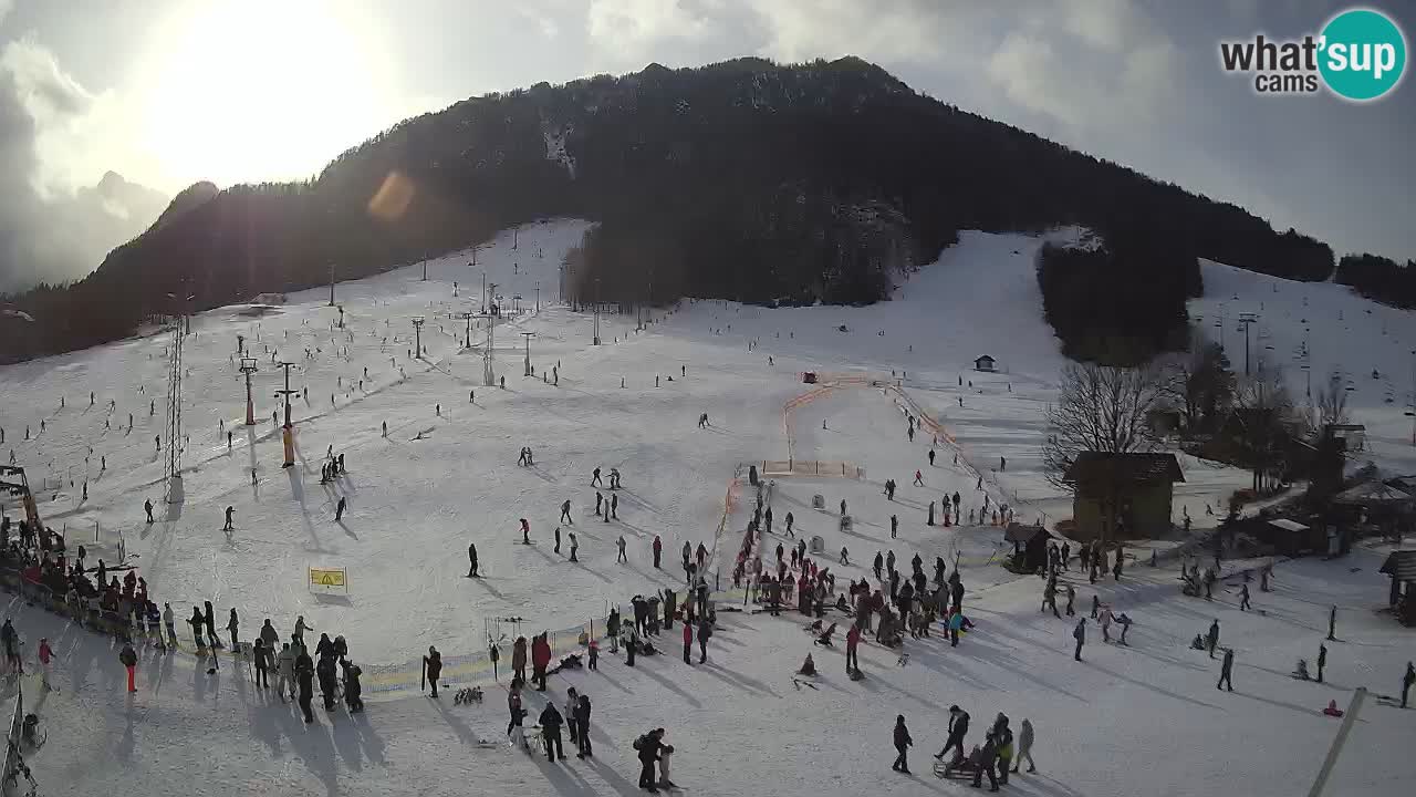 Kranjska Gora Slovénie webcam | Ski Mojca – Rožle – Kekec