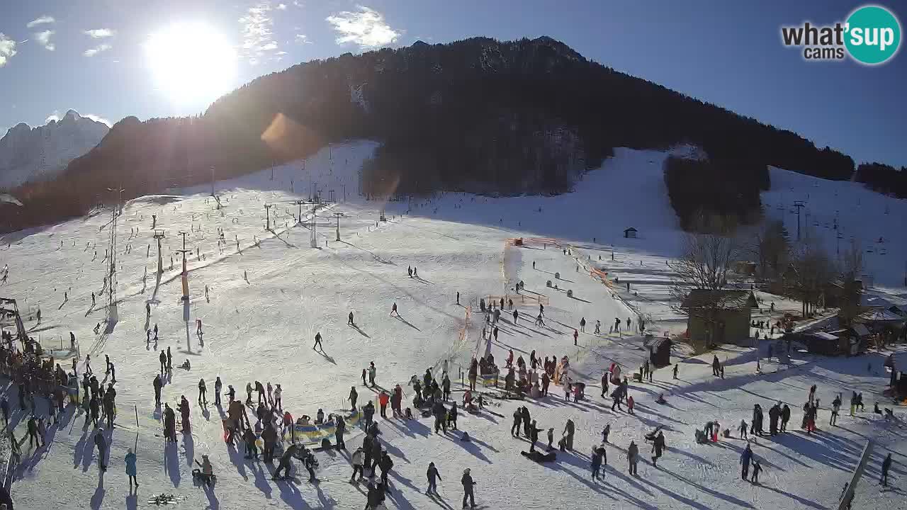 Kranjska Gora Slovénie webcam | Ski Mojca – Rožle – Kekec