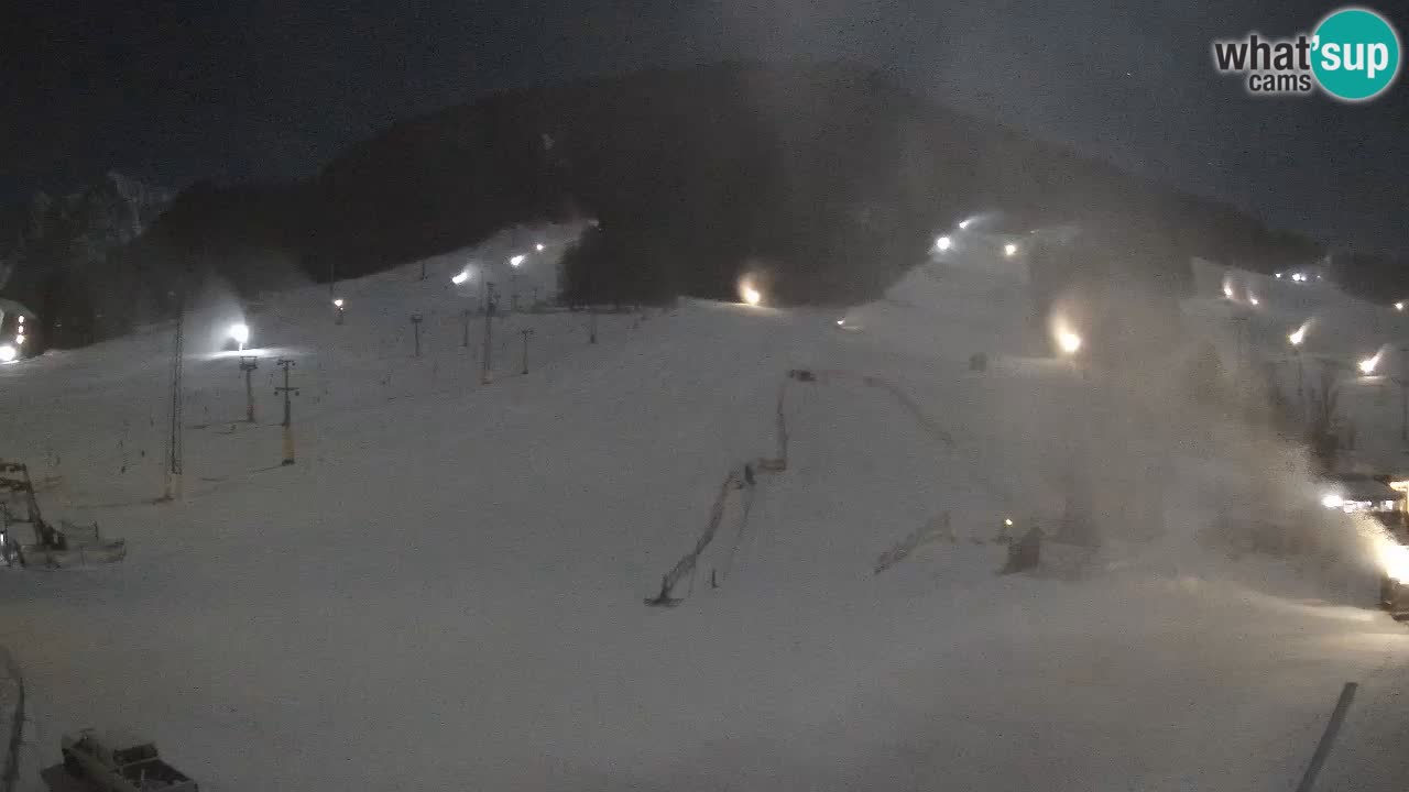 Kranjska Gora Slowenien webcam | Skigebiet Mojca – Rožle – Kekec