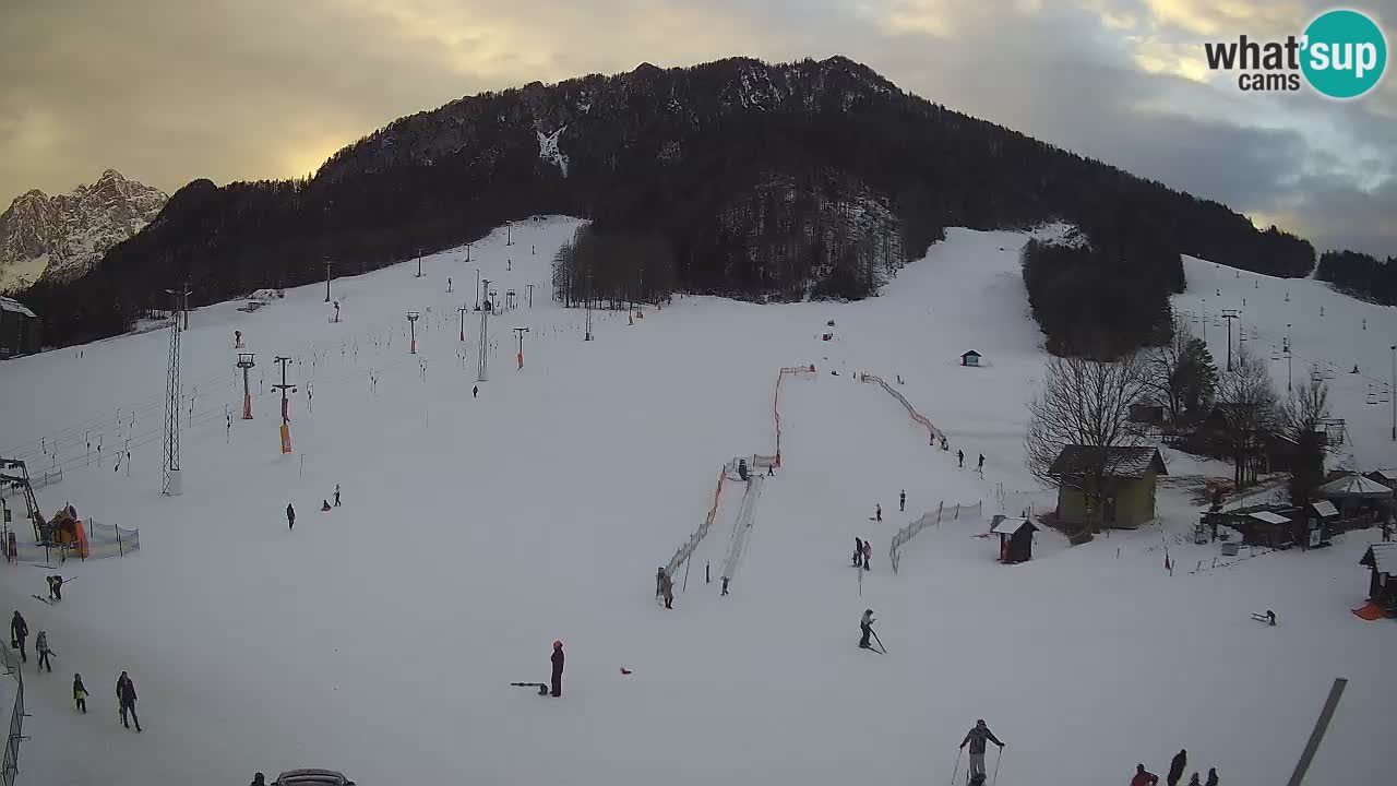 Kranjska Gora Slovénie webcam | Ski Mojca – Rožle – Kekec