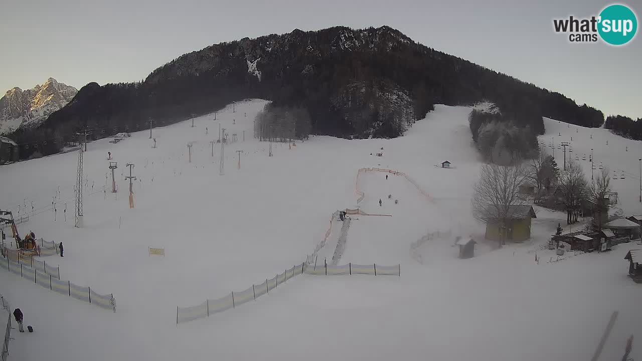 Kranjska Gora Slowenien webcam | Skigebiet Mojca – Rožle – Kekec