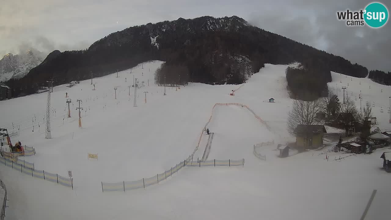 Kranjska Gora Slovénie webcam | Ski Mojca – Rožle – Kekec