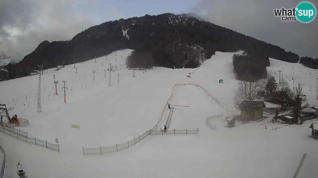 Kranjska Gora Slovénie webcam | Ski Mojca – Rožle – Kekec