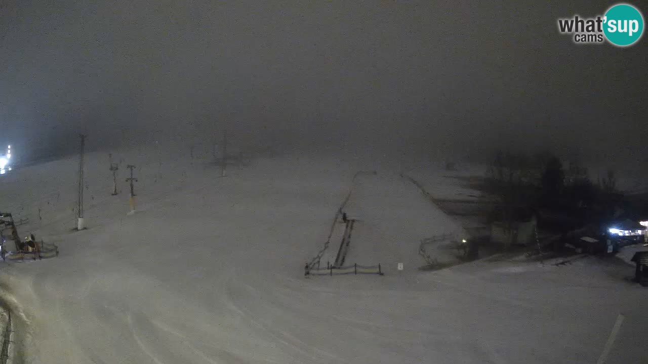 Meteo Kranjska Gora webcam | Piste da sci Kekec – Mojca – Rožle