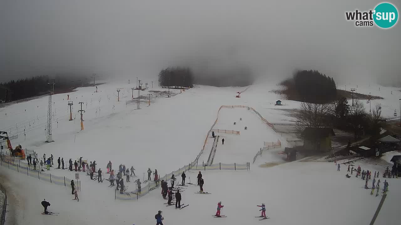 Kranjska Gora Slovénie webcam | Ski Mojca – Rožle – Kekec