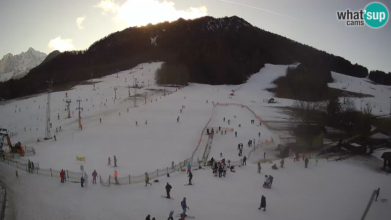 Kranjska Gora Slowenien webcam | Skigebiet Mojca – Rožle – Kekec