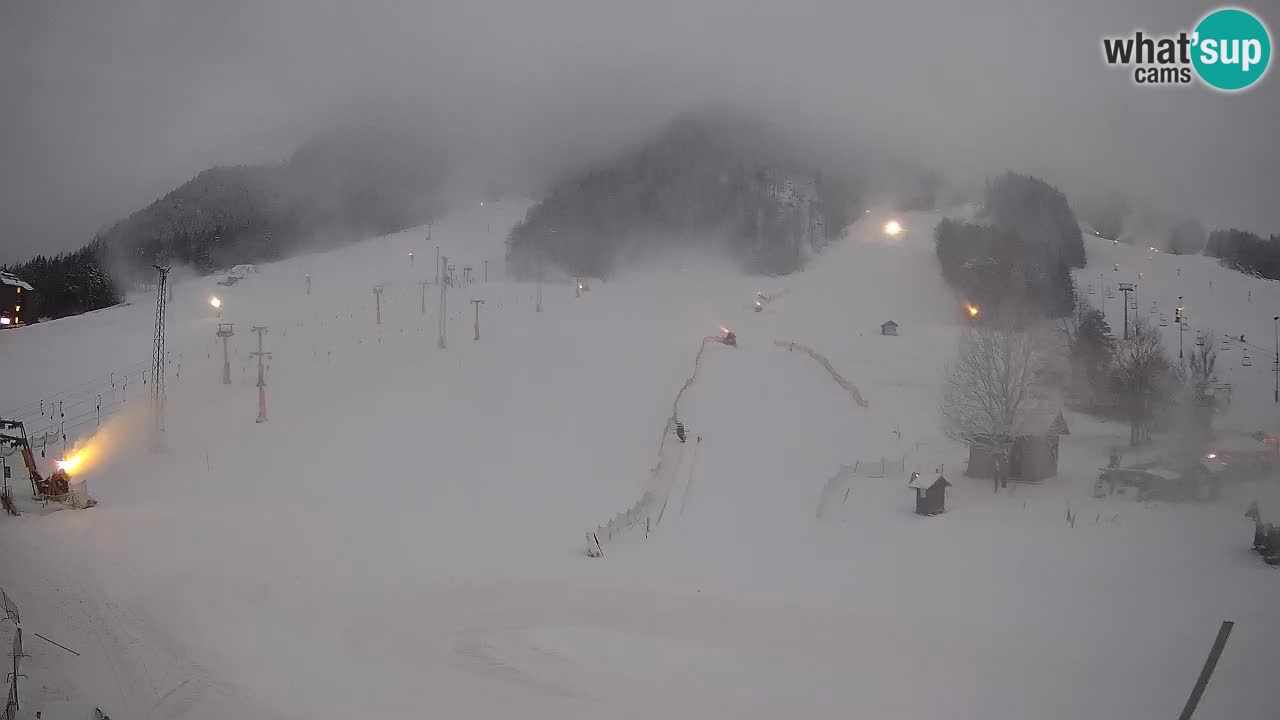 Kranjska Gora Slowenien webcam | Skigebiet Mojca – Rožle – Kekec