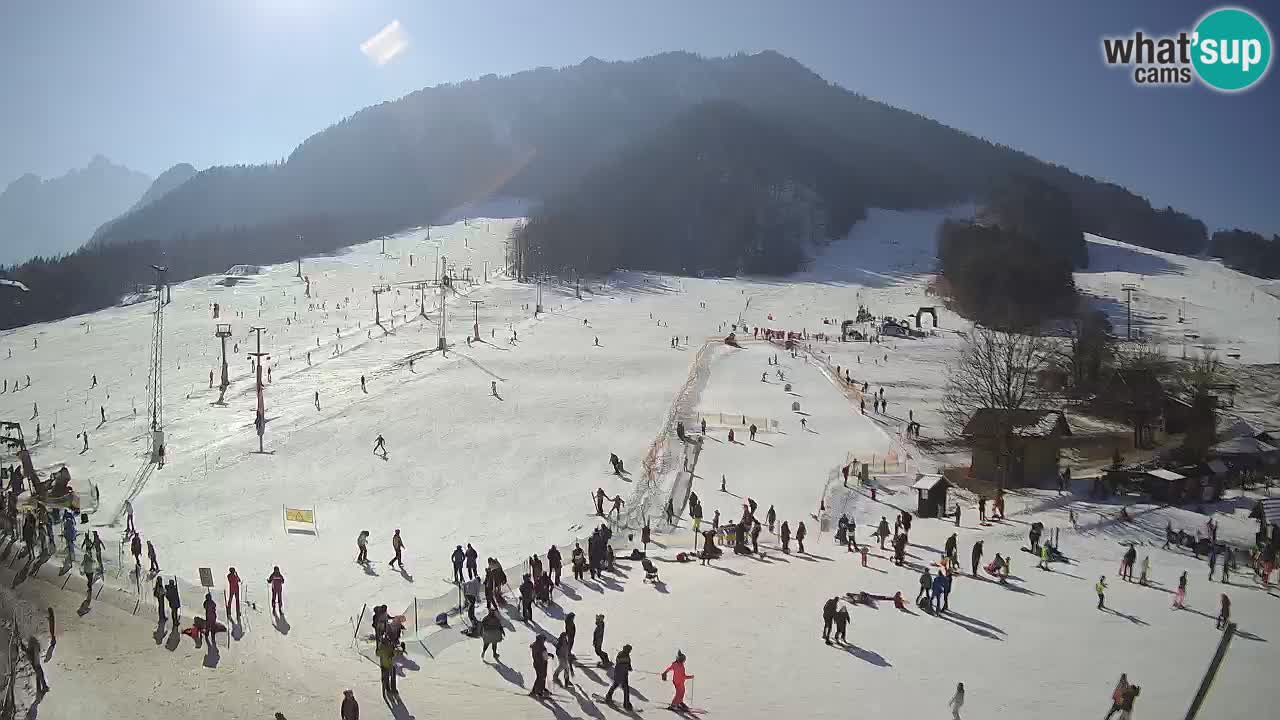 Kranjska Gora Slowenien webcam | Skigebiet Mojca – Rožle – Kekec