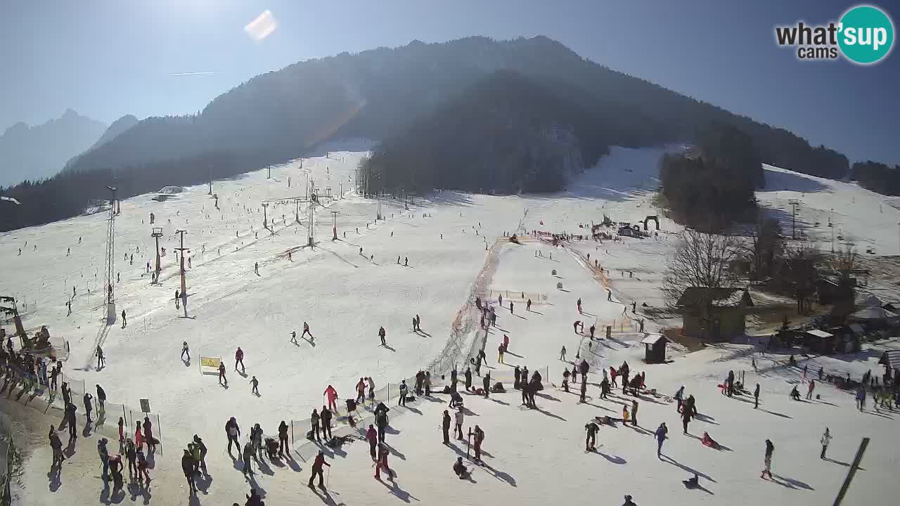 Kranjska Gora Slovénie webcam | Ski Mojca – Rožle – Kekec