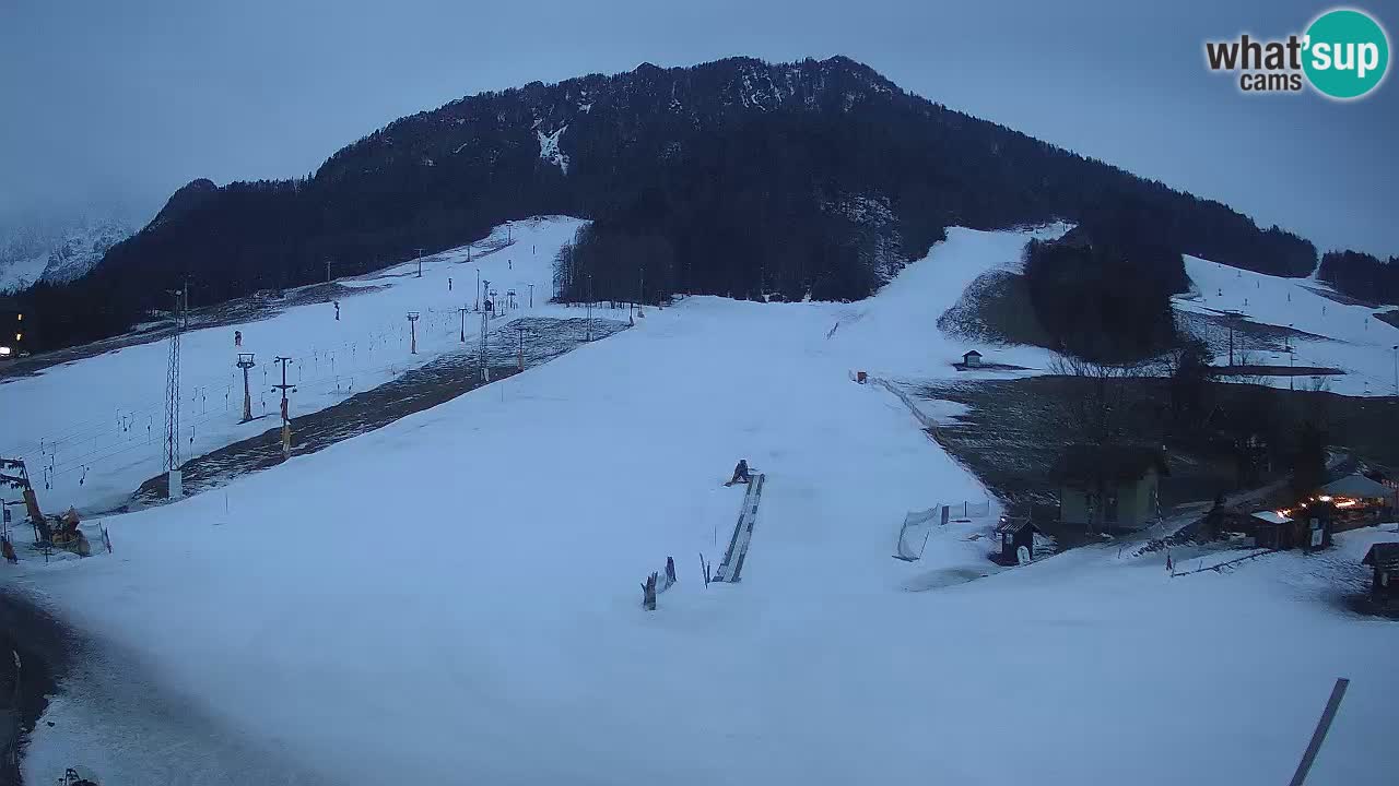 Meteo Kranjska Gora webcam | Piste da sci Kekec – Mojca – Rožle