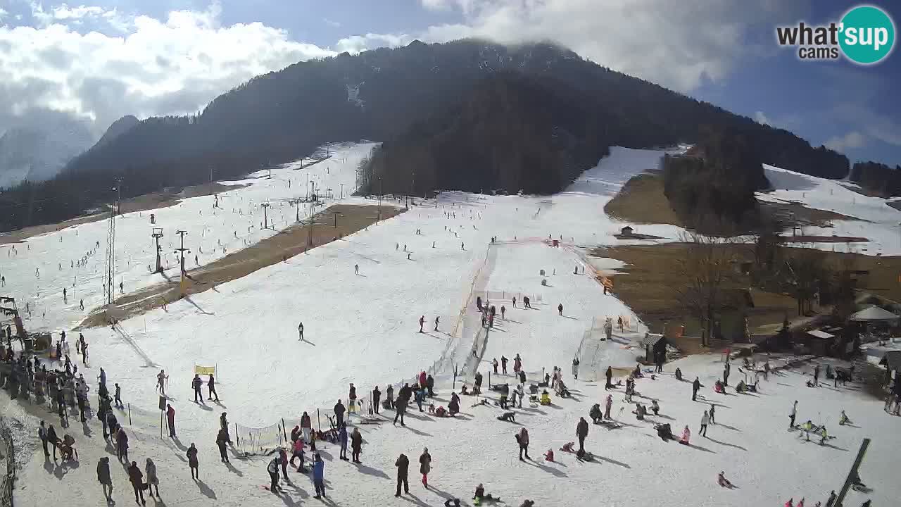 Kranjska Gora Slowenien webcam | Skigebiet Mojca – Rožle – Kekec