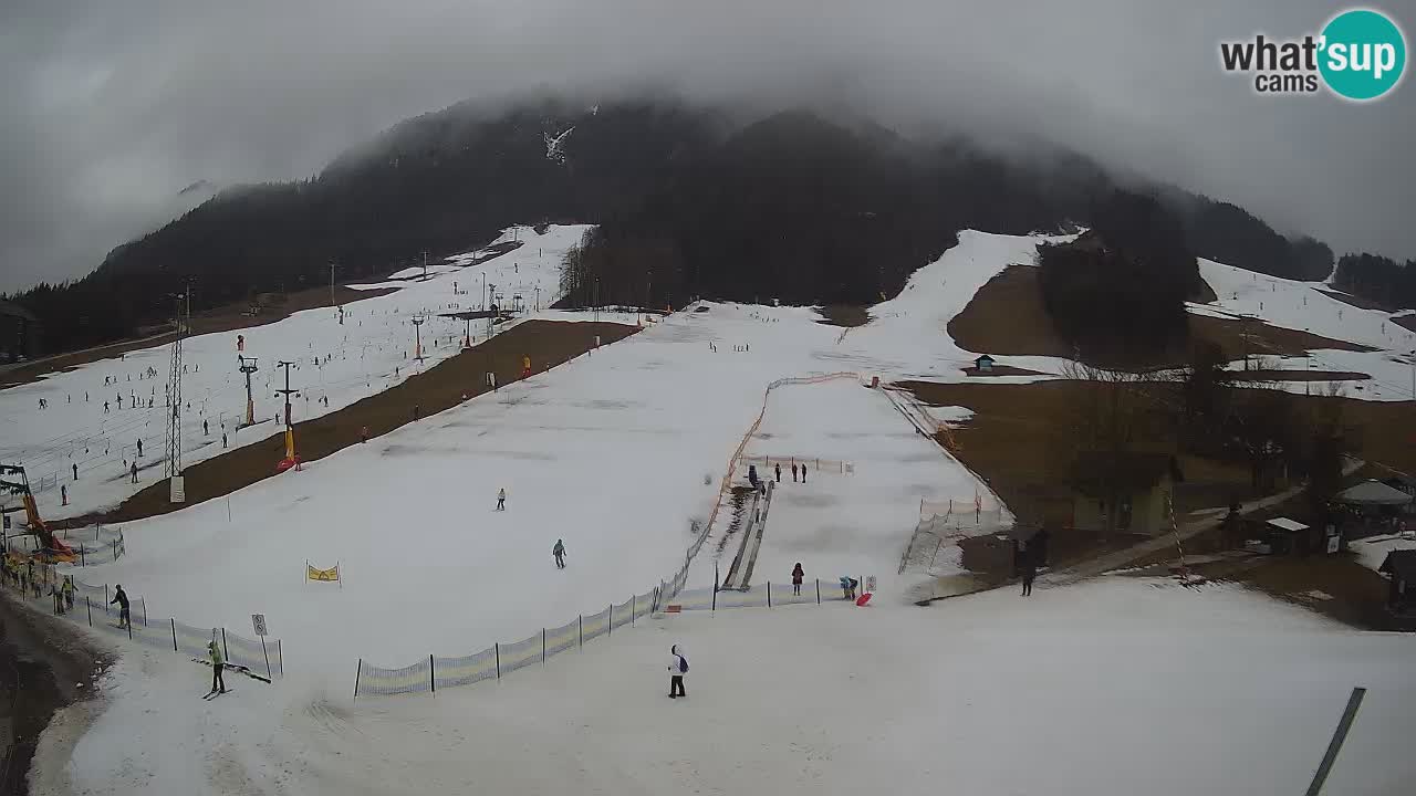 Kranjska Gora Slowenien webcam | Skigebiet Mojca – Rožle – Kekec