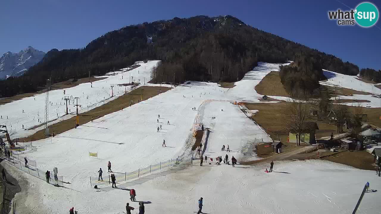 Kranjska Gora Slovénie webcam | Ski Mojca – Rožle – Kekec