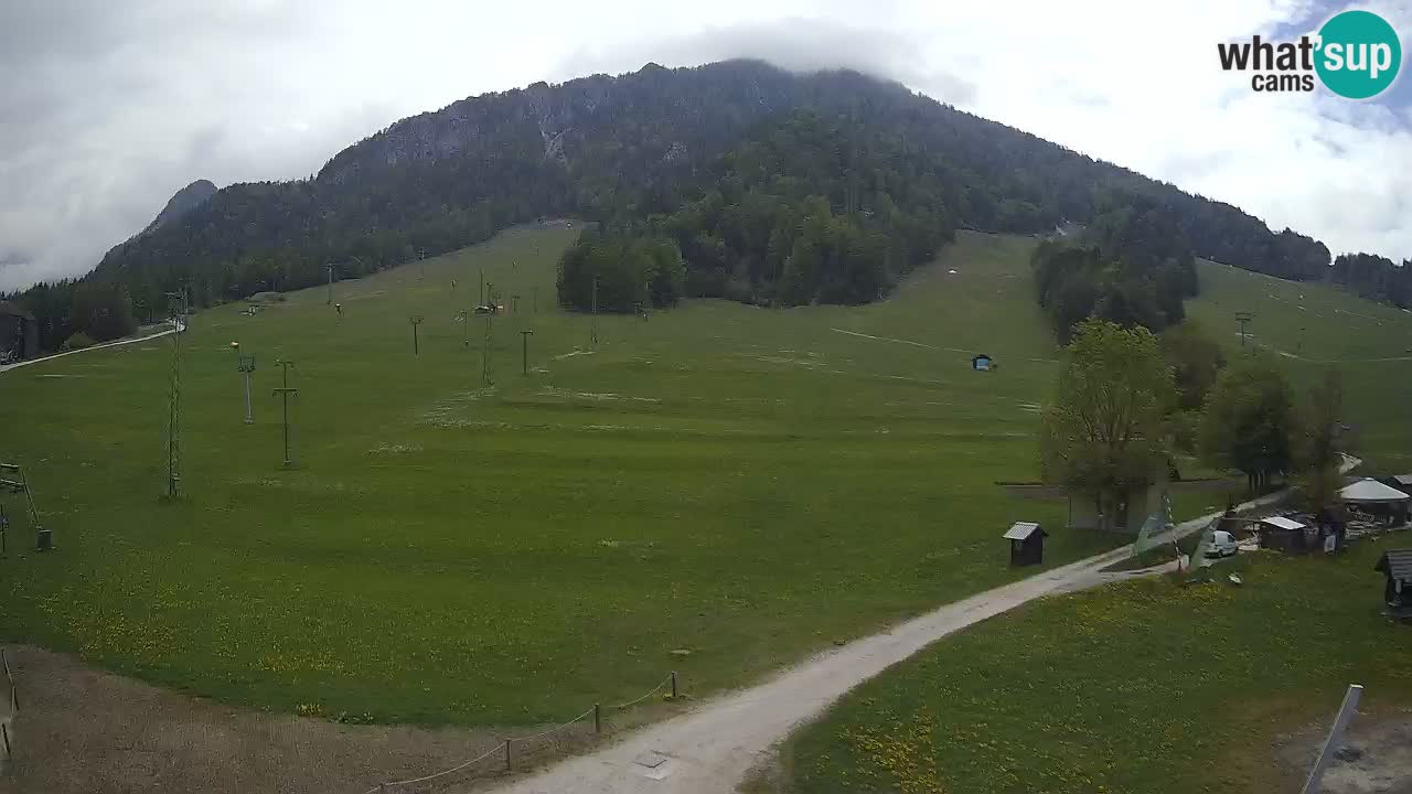 Meteo Kranjska Gora webcam | Piste da sci Kekec – Mojca – Rožle