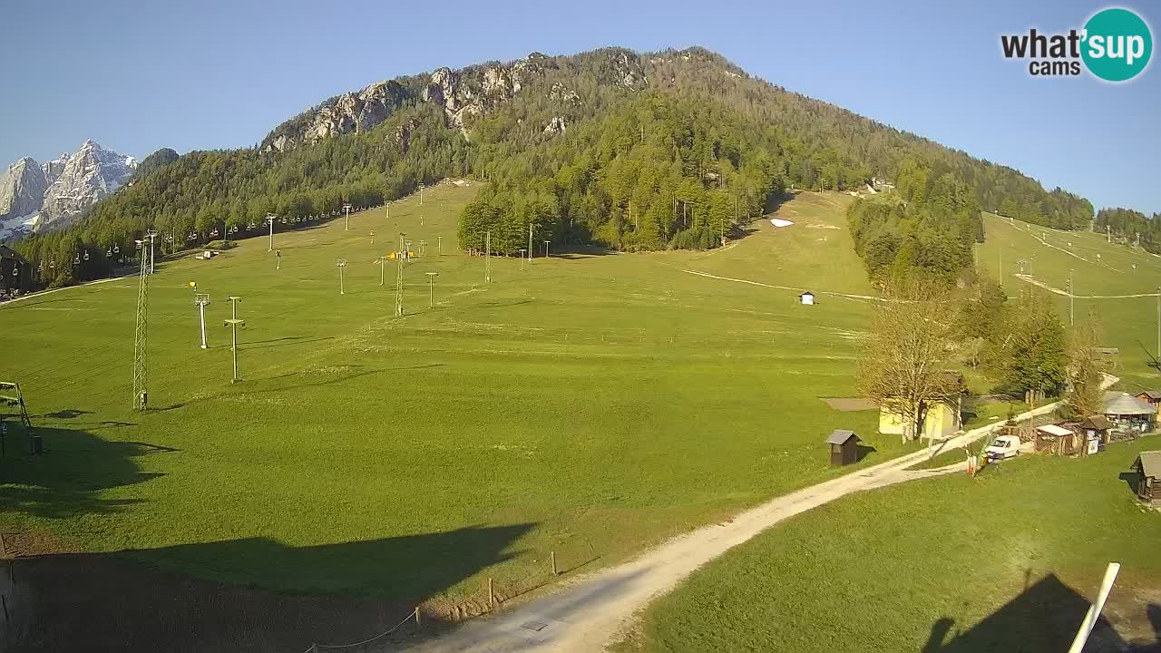 Kranjska Gora Slovénie webcam | Ski Mojca – Rožle – Kekec